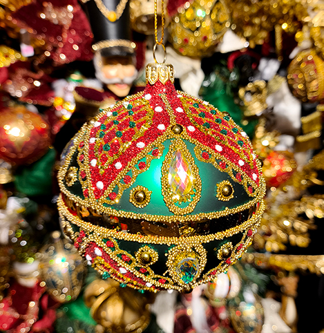 Polish Glass Art Kerstballen