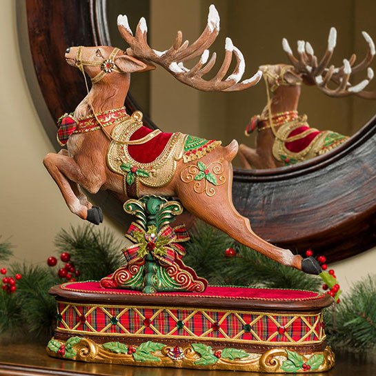 Katherines Collection Holiday Magic Reindeer Tabletop Katherines Collection Holiday Magic Reindeer Tabletop